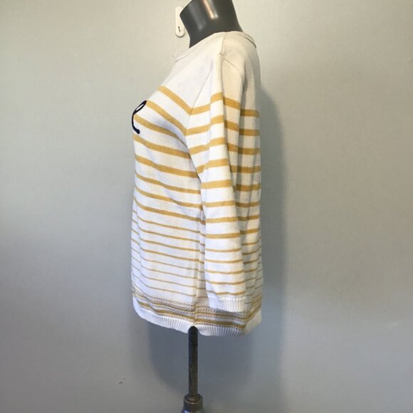 Cotton Country by Parkhurst Lovely Bretton Crew Neck Sweater Size M - Picture 5 of 12